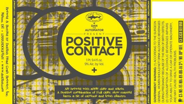 Dogfish Head Positive Contact Hitting Shelves June 18th