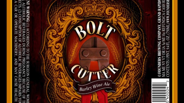 Founders 15th Anniversary Barley Wine – Bolt Cutter!