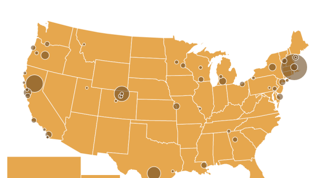 Interactive map of craft beer in America