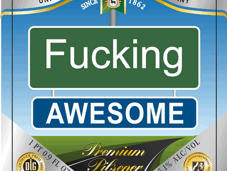 ‘Fucking Awesome’ beer label approved in the United States