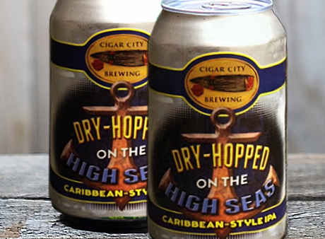 All aboard the SS Dry Hop – Cigar City literally dry hopping at sea