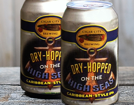 All aboard the SS Dry Hop – Cigar City literally dry hopping at sea