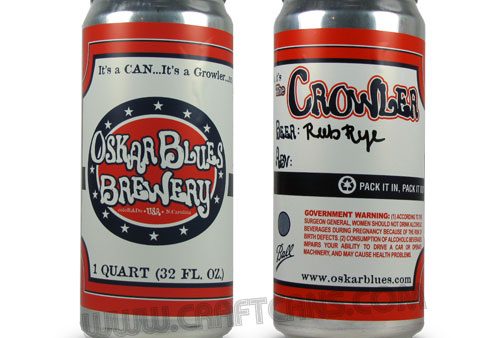 Oskar Blues introduces 32 oz “Crowler”