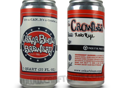 Oskar Blues introduces 32 oz “Crowler”