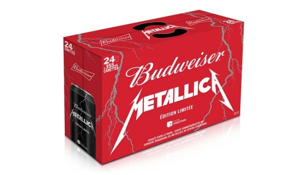 Ride the Lager – Metallica limited edition Budweiser