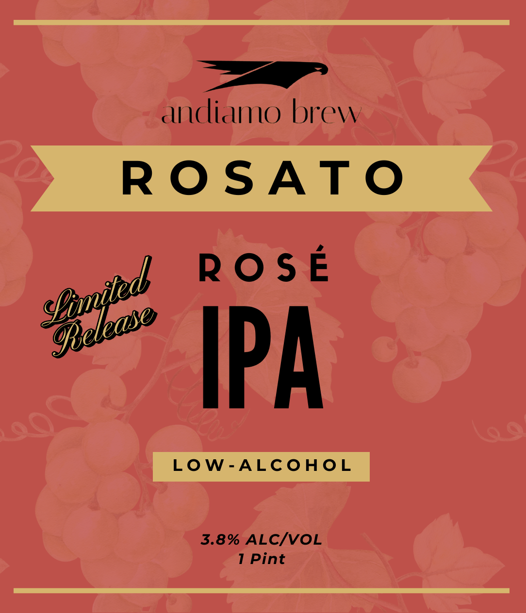 Andiamo Rosato Rosé IPA
